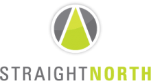 Best Real Estate SEO Agency Logo: Straight North
