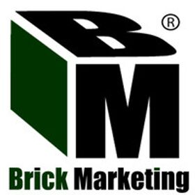 Best Enterprise Online Marketing Business Logo: Brick Marketing