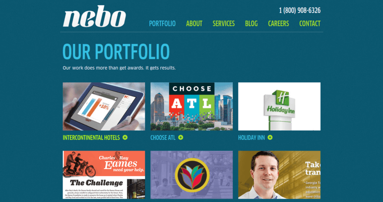 Work page of #5 Leading SEO Public Relations Agency: Nebo Agency