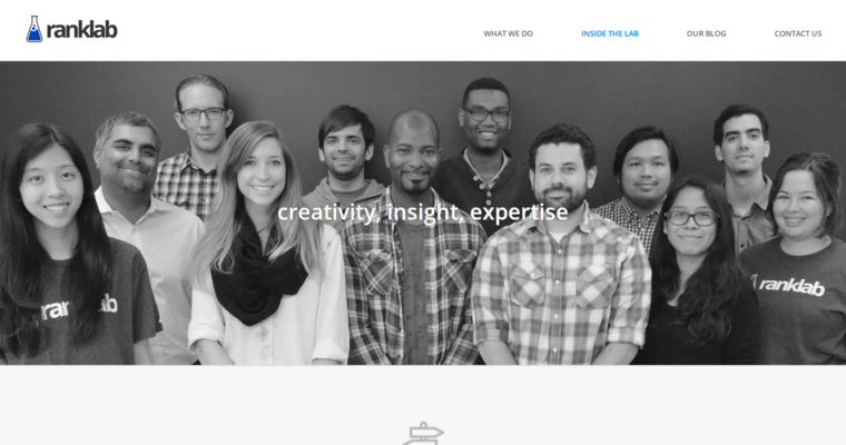 About Page of Top Web Design Firms in California: RankLab