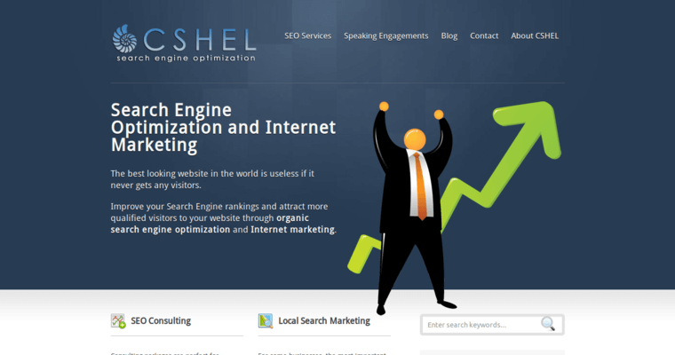 Home Page of Top Web Design Firms in Illinois: Cshel