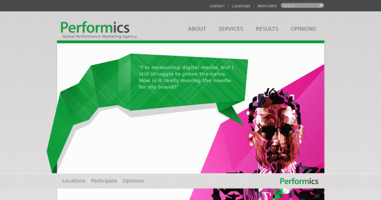 Home Page of Top Web Design Firms in Illinois: Performics