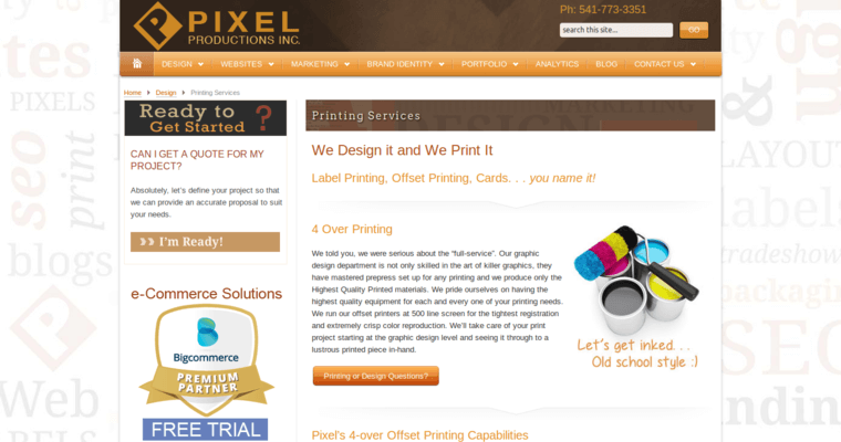 Service page of #11 Leading Search Engine Optimization Firm: Pixel Productions