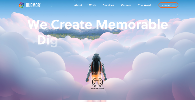Home page of #14 Top SEO Agency: Huemor Designs