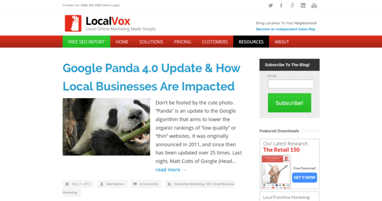 Blog page of #22 Best SEO Firm: Vivial