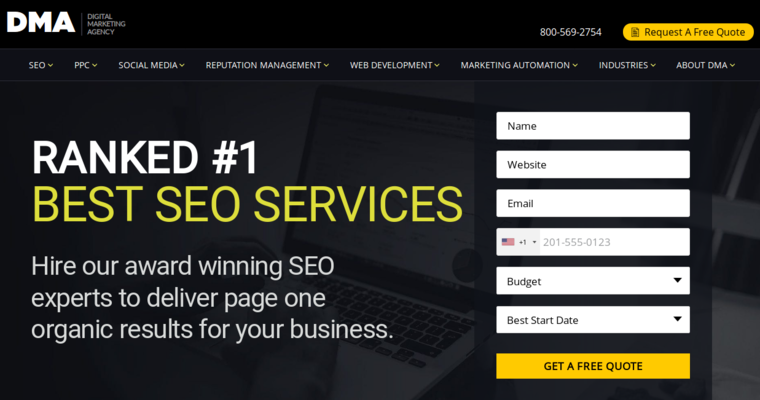 Service page of #7 Top Corporate SEO Business: Digital Marketing Agency