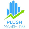 Top SEO Business Logo: Plush Marketing Agency
