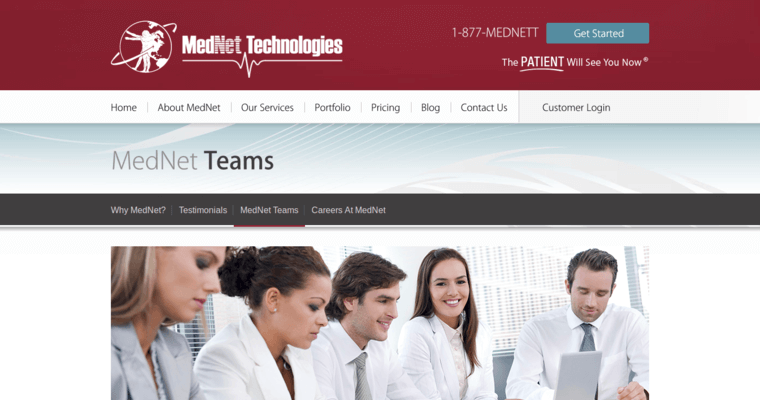 Team page of #4 Leading Medical SEO Business: MedNet Technologies