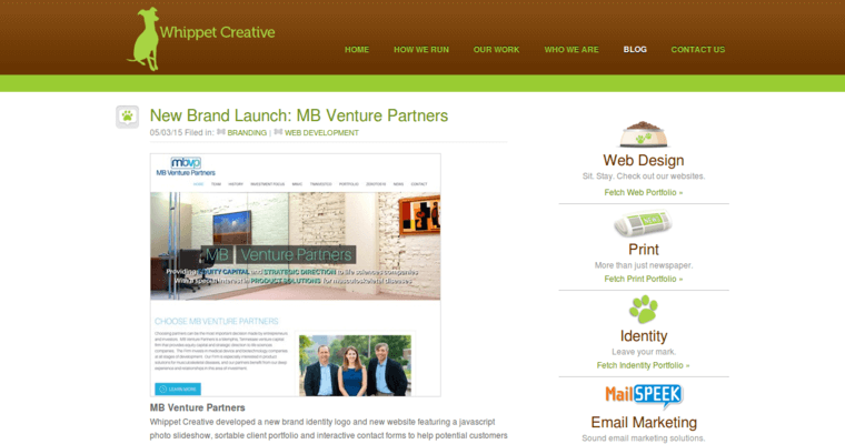 Blog page of #5 Top Company: Whippet Creative