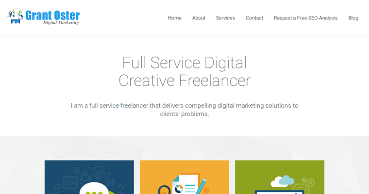 Service page of #3 Top Agency: Grant Oster Digital Marketing