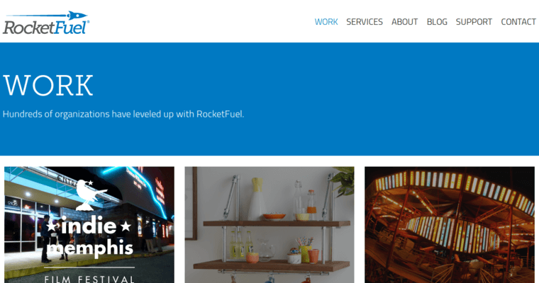 Work page of #7 Top Memphis SEO Firm: RocketFuel