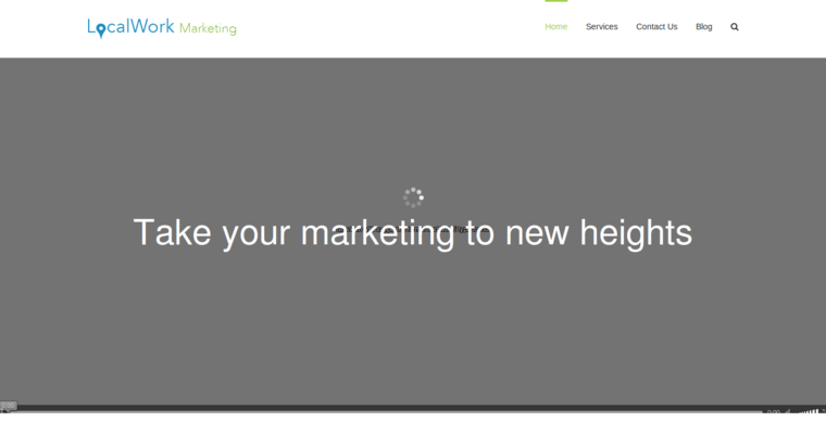 Home page of #4 Top Phoenix SEO Company: LocalWork Marketing