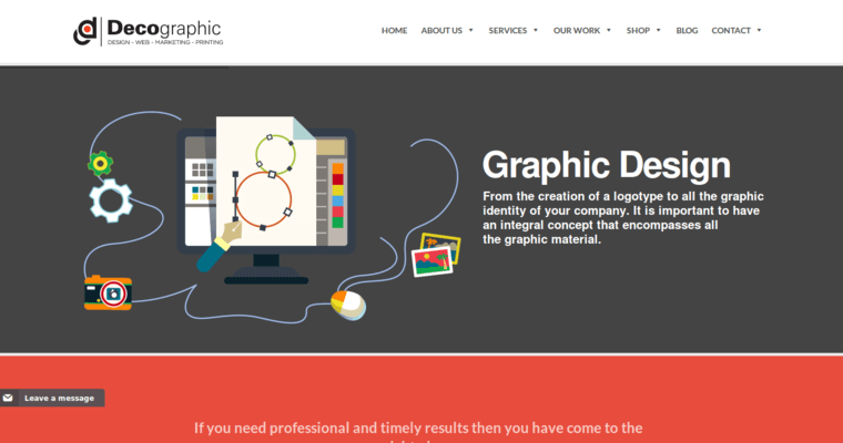 Home page of #9 Best PPC: Decographic