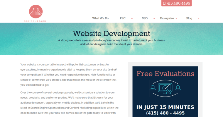 Development page of #2 Best PPC: Digital Reach