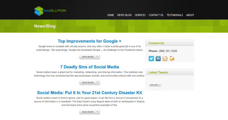 Blog page of #6 Best SEO Public Relations Company: Zamolution