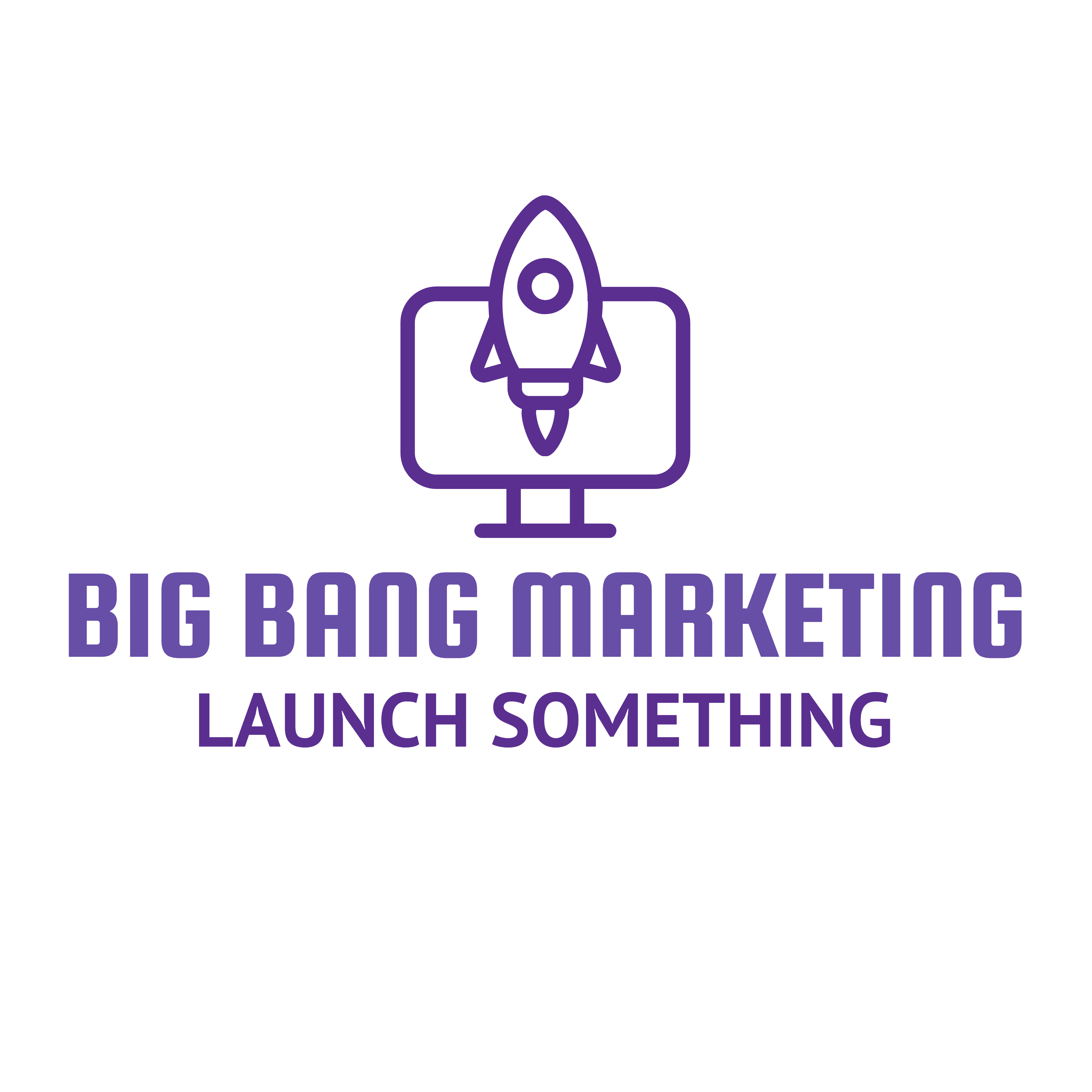 Best Online Marketing Business Logo: Big Bang Marketing