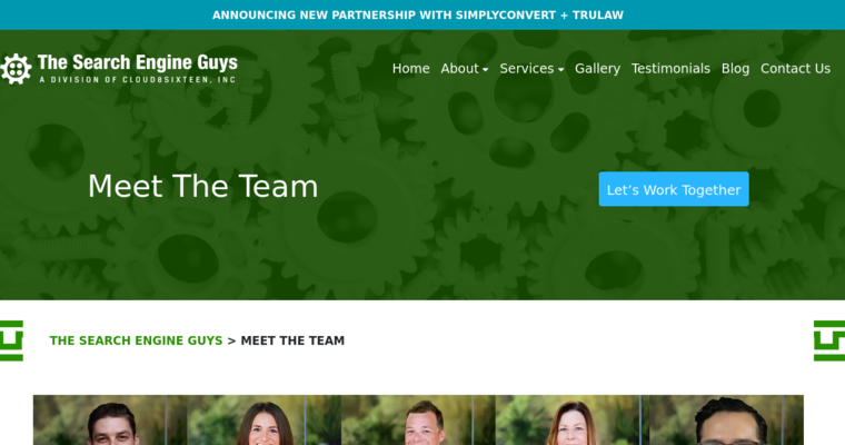Team page of #13 Best Search Engine Optimization Company: The Search Engine Guys