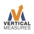 Top Online Marketing Business Logo: Vertical Measures