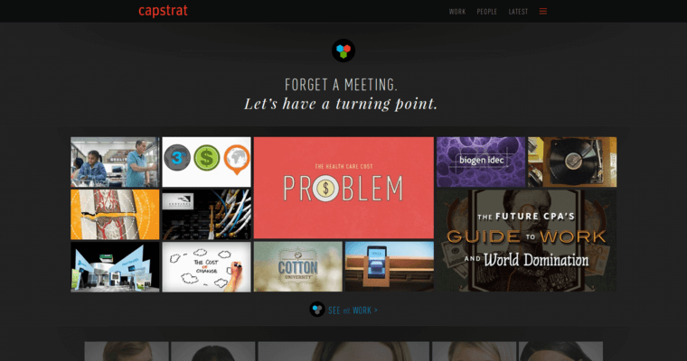 Home page of #9 Best ORM Agency: Capstrat