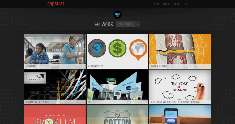Work page of #8 Best ORM Agency: Capstrat