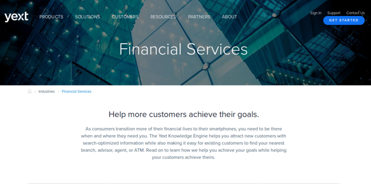 Service page of #5 Best ORM Firm: Yext Reputation Management