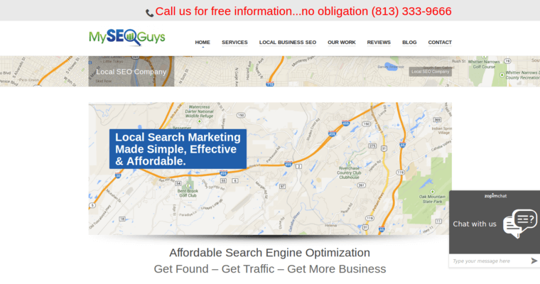 Home page of #10 Best Restaurant SEO Business: My SEO Guys
