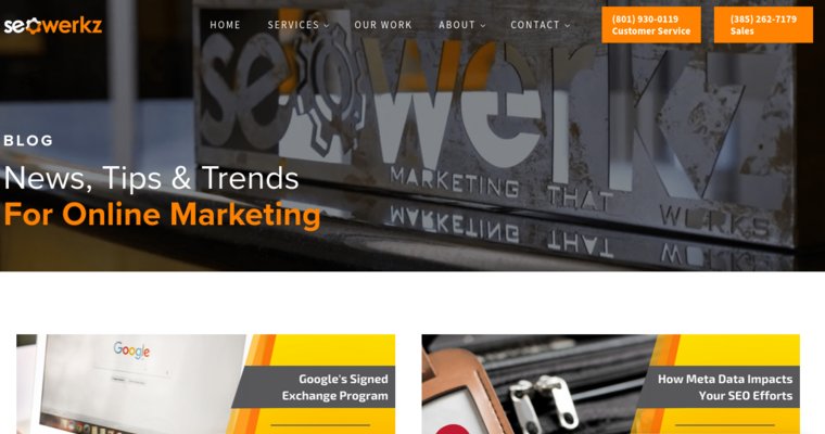 Blog page of #2 Top Salt Lake Web Design Business: SEO Werkz
