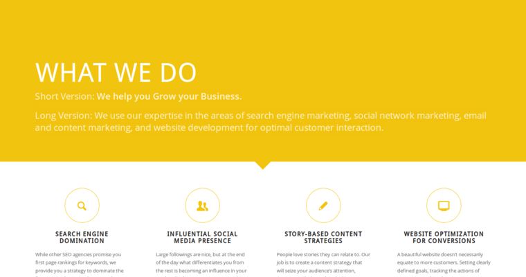 Service Page of Top Web Design Firms in California: SiliconBooth