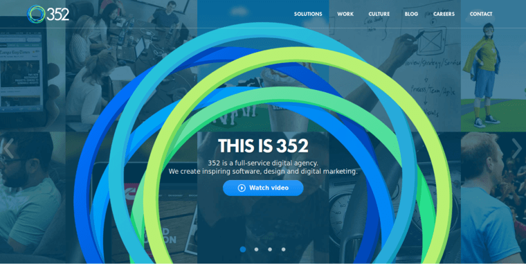 Home Page of Top Web Design Firms in Florida: 352 Media Group