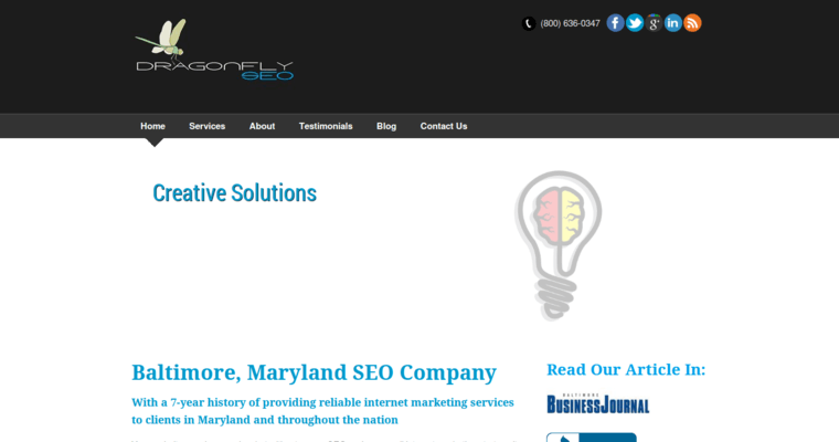 Dragonfly SEO - Maryland SEO Agency